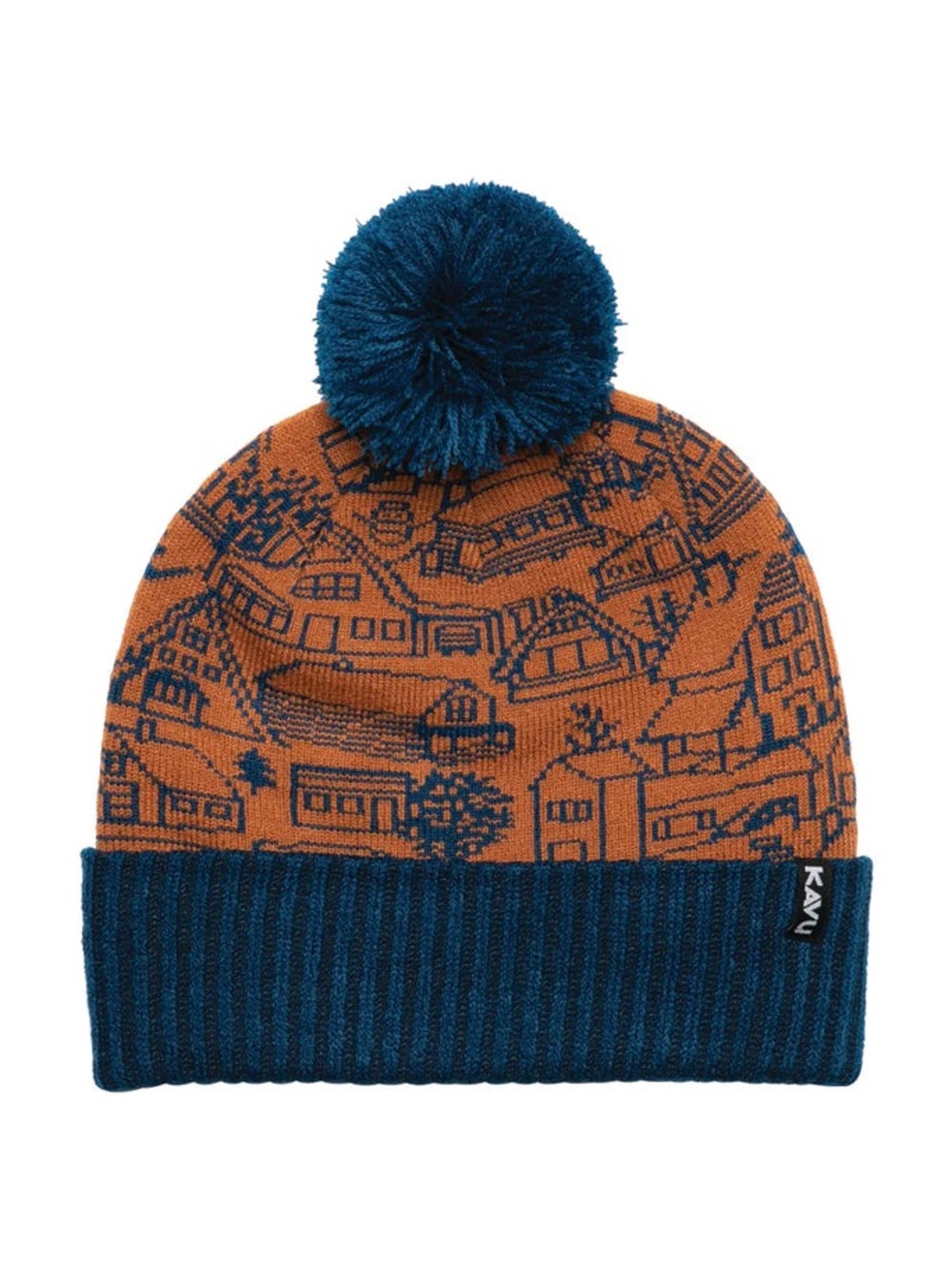 KAVU It Takes A Village beanie hat